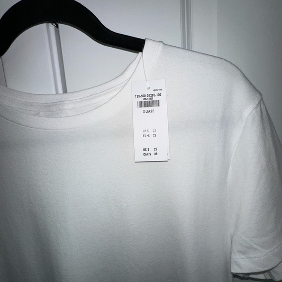 🤍 Abercrombie & Fitch White Essential Baby Tee | NWT | XL - Picture 7 of 8